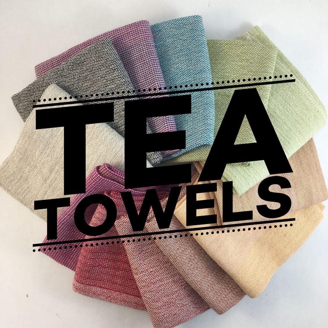 Cotton linen tea online towels